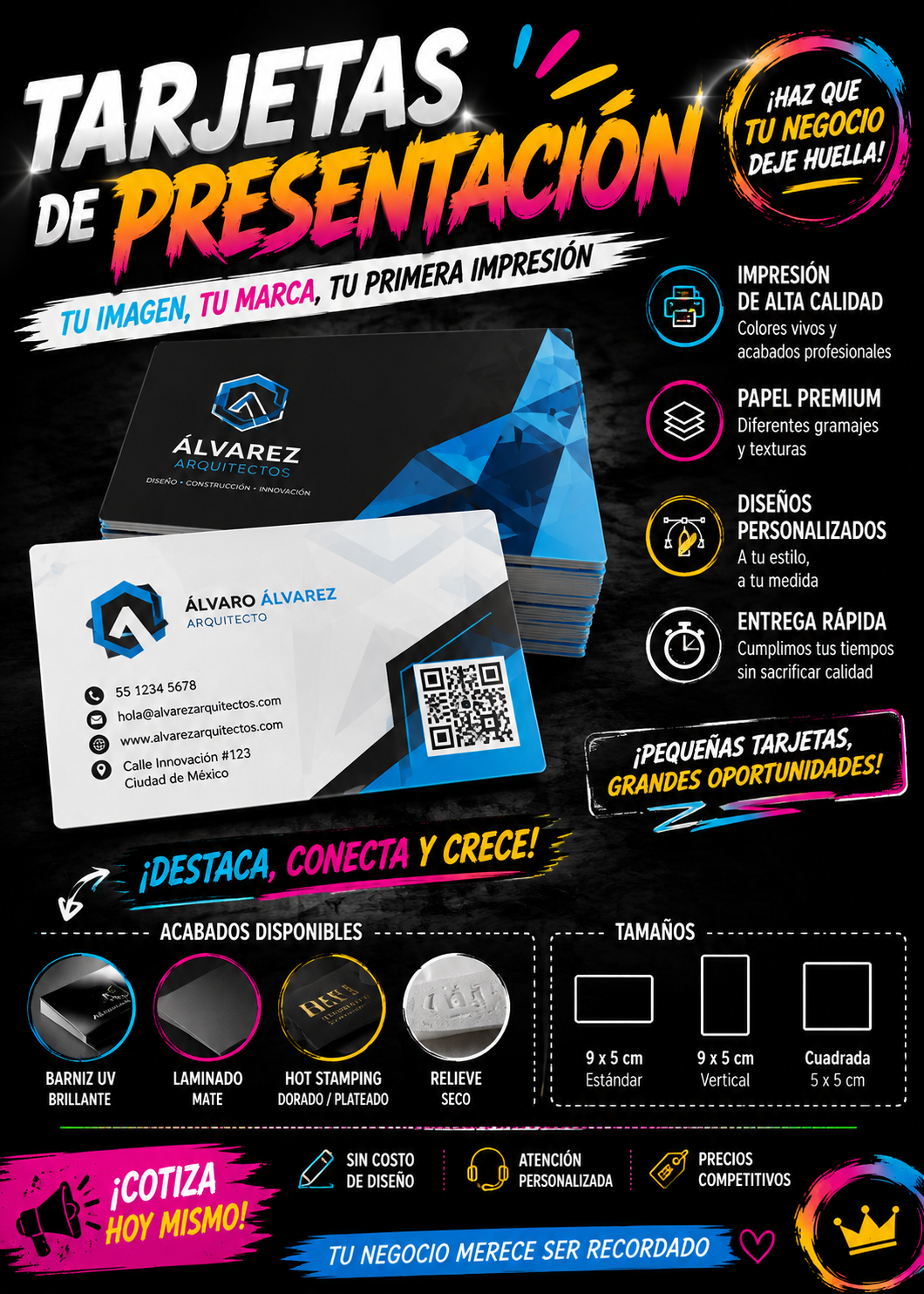 TARJETAS  DE PRESENTACION