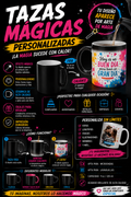 TAZA PERSONALIZADA MAGICA