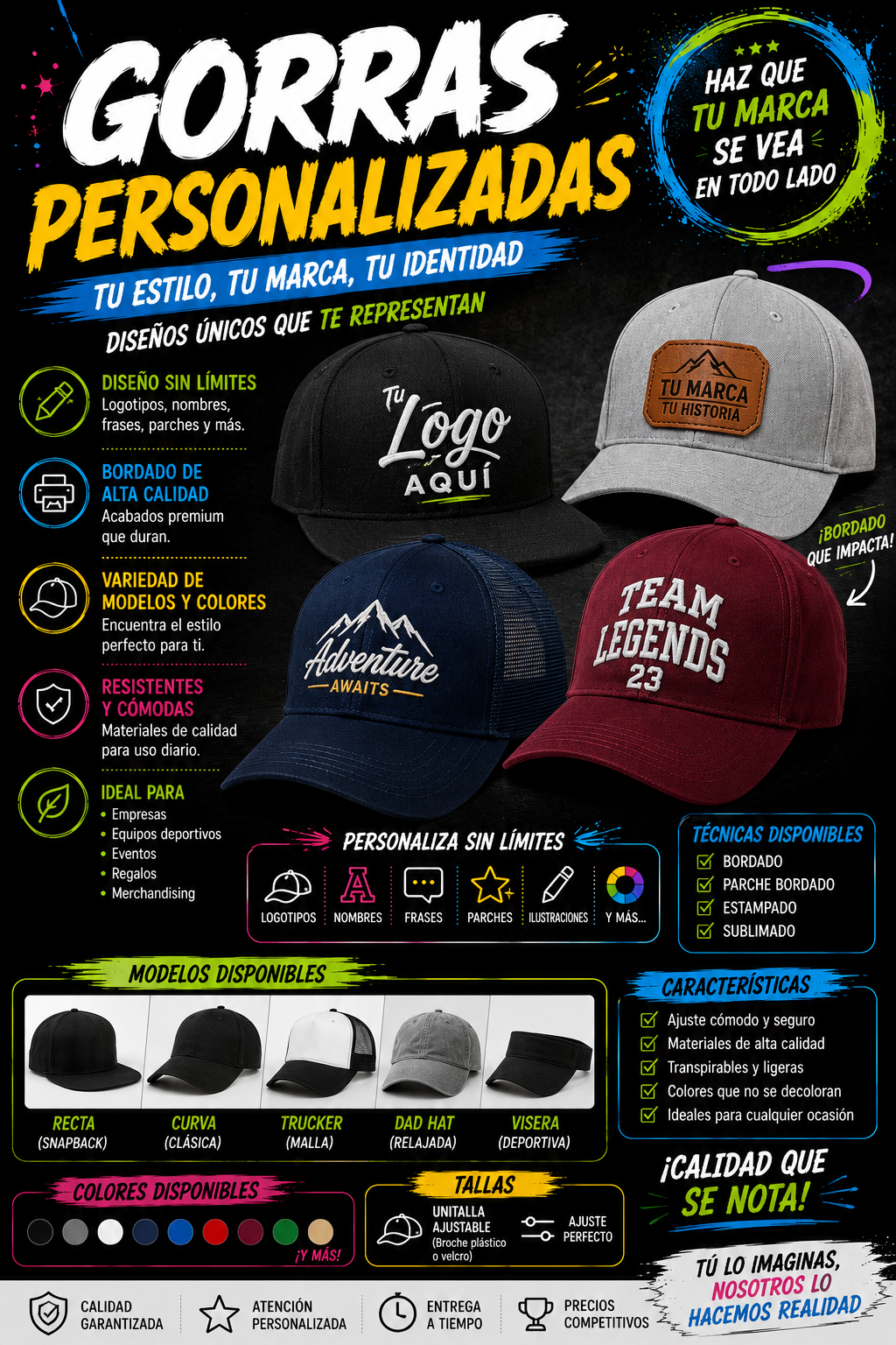GORRAS PERSONALIZADA