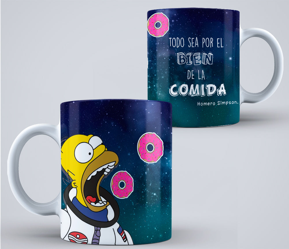 TAZA PERSONALIZADA LOS SIMPSON